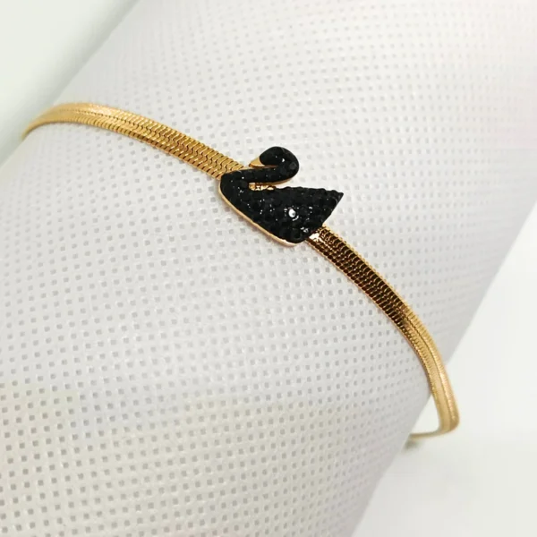 Black Swan Chain Bracelet - Image 2